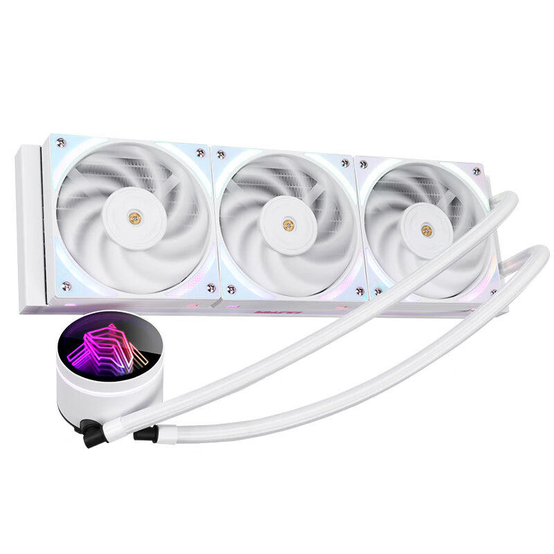 七彩虹 iGame LQ360PRO Ultra W一体式水冷CPU散热器风冷支持AMD