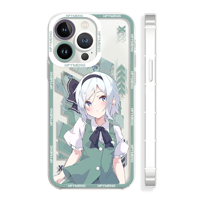 二次元16pro手机壳魂魄妖梦oppok12华为p70苹果15适用于iPhonexr魅族21小米14vivoy77e荣耀300红米k80三星s25
