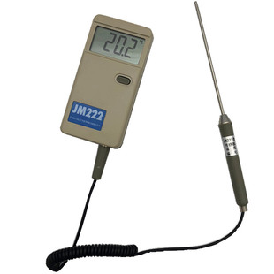 高精度便携式数字测温仪温度表点温计JM222物业热力供暖测室温