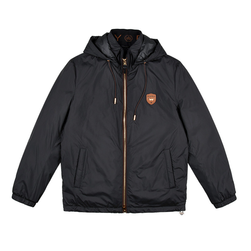 雷迪波尔品牌定制胸章羽绒服外套