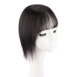 夏季轻薄假刘海全真发自然隐形无痕增发量蓬松高炉顶假发女片头顶