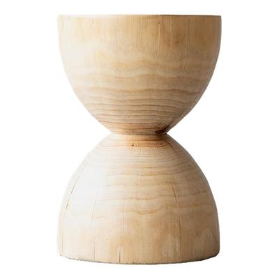 叁几侘寂风实木木墩原木矮凳树桩