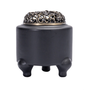 台湾控温芯片电香薰炉送实木底座