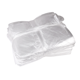 宾馆酒店客房专用白色垃圾袋加厚一次性家用平口小号45批发50中号