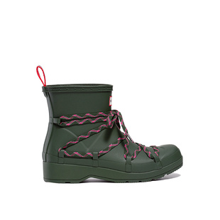 HUNTER2025秋冬女鞋酷玩可替换鞋带雨靴户外露营防水防滑雨鞋