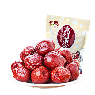 长思 大红枣454g哈密大枣特产可夹核桃红枣零食枣子泡茶