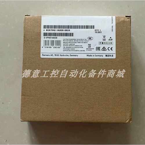 议价6GK7542-1AX00-0XE0 原装西门子PLC通讯模块S7-1500系列 现货