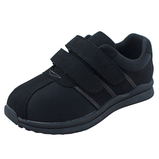 加宽加肥宽胖脚女鞋大脚骨拇外翻宽头妈妈鞋春秋旅游鞋防滑老人鞋