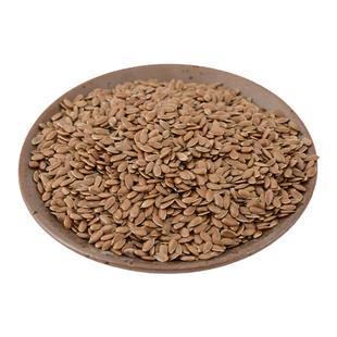 中药材亚麻籽 胡麻仁道地内蒙生亚麻子 天然亚麻子可磨粉成都发货