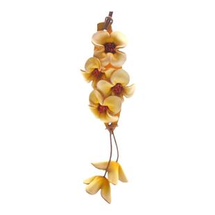 富“桂”花开~原创真皮花朵包挂件头层牛皮车挂饰手帐书签伴手礼