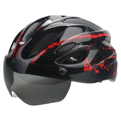 电动车头盔磁吸镜片超轻