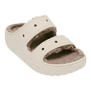 Crocs卡骆驰新款加绒保暖暖绒休闲鞋透气经典毛毛拖鞋207446_2YC