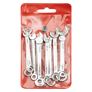 超短小开口扳手迷你短柄工具套装小号板子梅花超小型板手弯头两用