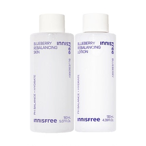 【活动专享】innisfree悦诗风吟蓝莓平衡水乳护肤套装官方正品