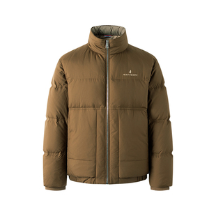 [三防]Navigare意大利小帆船短款羽绒服男外套冬季休闲保暖面包服