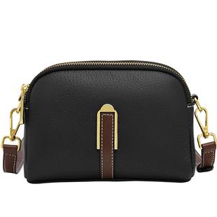 奥康手机包2026新款小包包大容量单肩包真皮女包贝壳包高级斜挎包