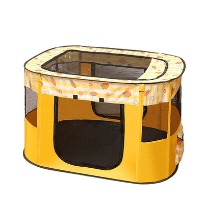 宠物用品别墅猫狗笼可折叠封闭式