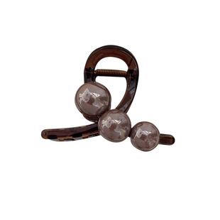 盘发抓夹中号头发鲨鱼夹女2026新款珍珠发卡后脑勺小夹子头饰发夹