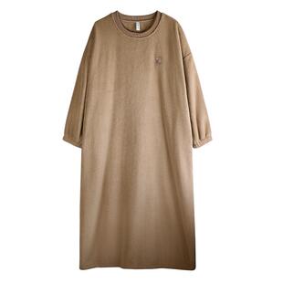 轩靓【抗静电】珊瑚绒睡裙女冬季加厚保暖睡衣加长裙法兰绒家居服