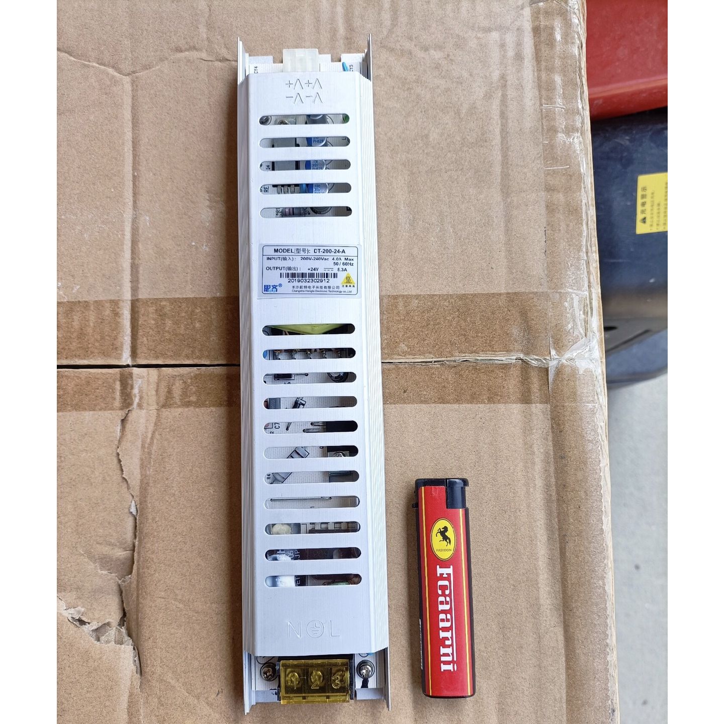思齐电源长条灯箱24Ｖ8.3Ａ 200Ｗ亮化DT-200-24-A原装正品插拔式图片