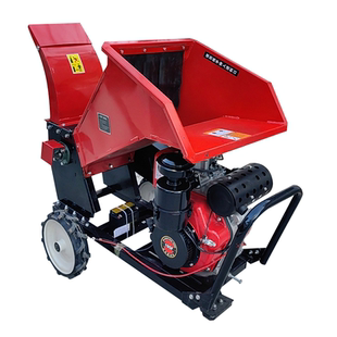 柴油汽油电启动碎枝机果园树枝粉碎机多功能园林树木秸秆碎木机