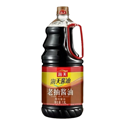 海天老抽1.9L桶装红烧上色大瓶