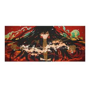 Abyssgaming【Daimon】红玉钢化玻璃鼠标垫超大号电竞游戏FPS专用