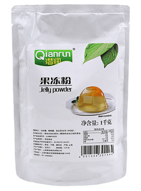 潜润水晶蒟蒻粉原味果冻粉奶茶原