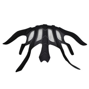 骑行头盔海绵内衬衬垫头盔垫均码吸汗透气魔术贴下巴垫替换海绵垫