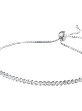 潘家闪耀手链套装可调节女生纯银