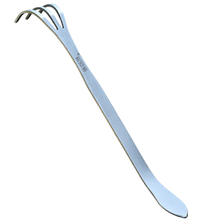 花百事盆景小耙子花盆松土加厚压土熊手耙不锈钢耙子盆景新款工具