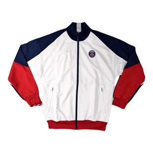 blockcore足球复古风衣球衣长袖25巴黎夹克登贝莱运动外套刺绣