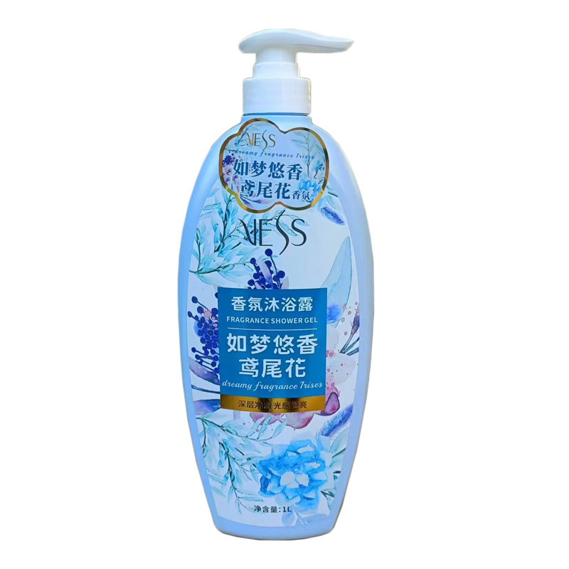 蓝色兰花薇依诗l丝滑沐浴露