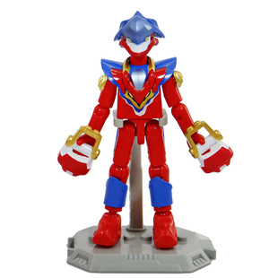 龙战士星源3积木人儿童变形合体机器人恐龙男孩金刚机甲盲盒玩具