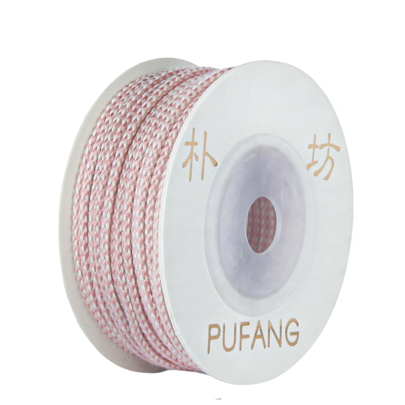 朴坊华夫格包芯棉线多色文玩线绳可烧星月凤眼菩提手持串手搓棉绳