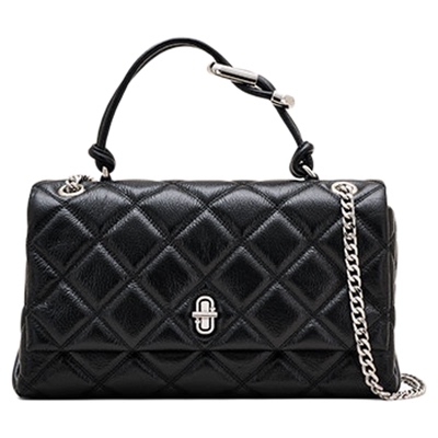 【季末折扣】MARC JACOBS/莫杰 DUAL 中号牛皮绗缝链条包手提包