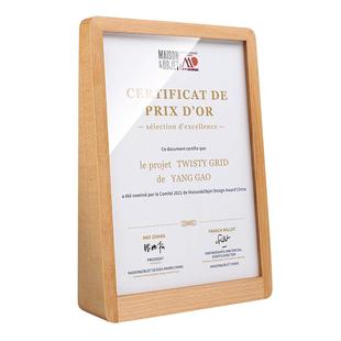 荣誉证书框定制企业优秀员工证书打印实木证书牌证件结业证授权书相框摆台木质奖牌聘书展示牌a5a4奖状展示框