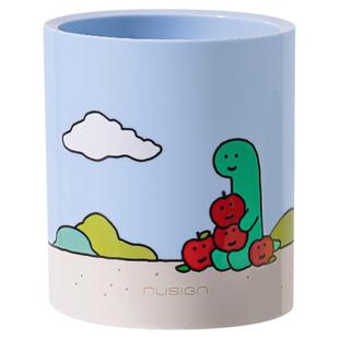 【nusign纽赛】得力乔古漫联名学生桌面笔筒创意可爱儿童男孩女孩大容量超大轻奢高级感高颜值ins风收纳笔桶