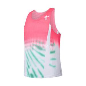 乔丹飞影竞速专业背心男2025夏季新款速干呼吸纱透气无袖跑步t恤