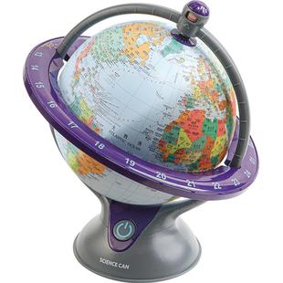 科学罐头儿童大号学生地球仪地理教学摆件发光玩具新年礼物1盒