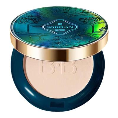 双层干湿两用定妆补妆粉饼女控油持久遮瑕干皮黄皮磨皮不卡粉细腻