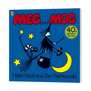 英文原版 Meg and Mog 女巫麦格和小猫莫格 英文版 进口英语原版书籍儿童图书