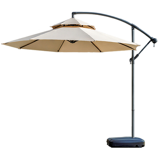 户外遮阳伞庭院伞露天阳台大太阳伞香蕉伞室外别墅花园摆摊罗马伞