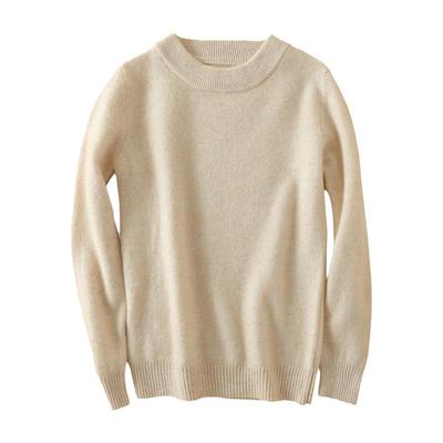 儿童羊绒衫半高领羊毛衫100%加厚