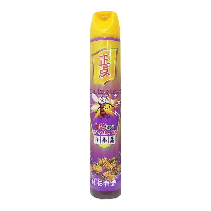 正点杀虫气雾剂750ml*4瓶桂花无香型驱灭杀蟑螂蚂蚁蚊子苍蝇
