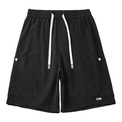 HiPanda冰丝休闲短裤男夏季薄款