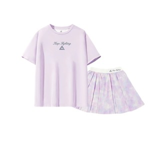 匹克童装女童运动套装2026新款夏儿童羽毛球训练服大童网球速干衣