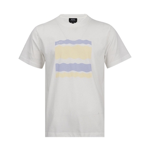 APC男经典 Malone 全棉短袖T恤男士2025年春夏新款XY推广