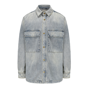 Saint Master FEAR OF GOD 6TH工装牛仔夹克牛仔青年潮流衬衫