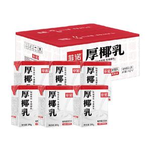 菲诺厚椰乳200g×12盒椰香浓郁